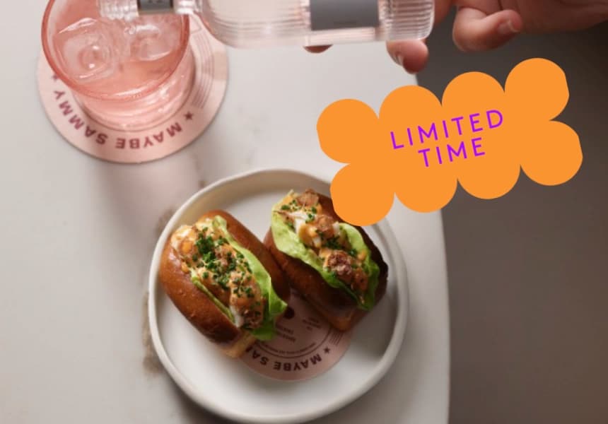 Dine Out: Mini Lobster Rolls and Mini Martinis at Maybe Sammy