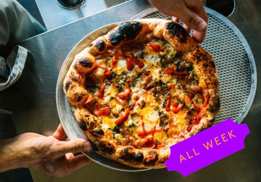 Dine Out: Bahama Gold Pizza and Wine Special