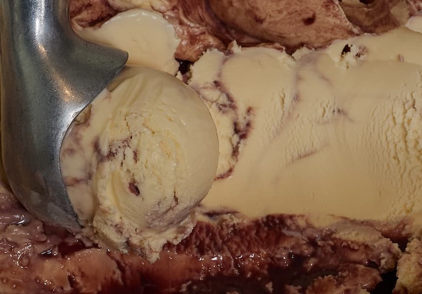 Wine-and-Cheese Ice-Cream Special