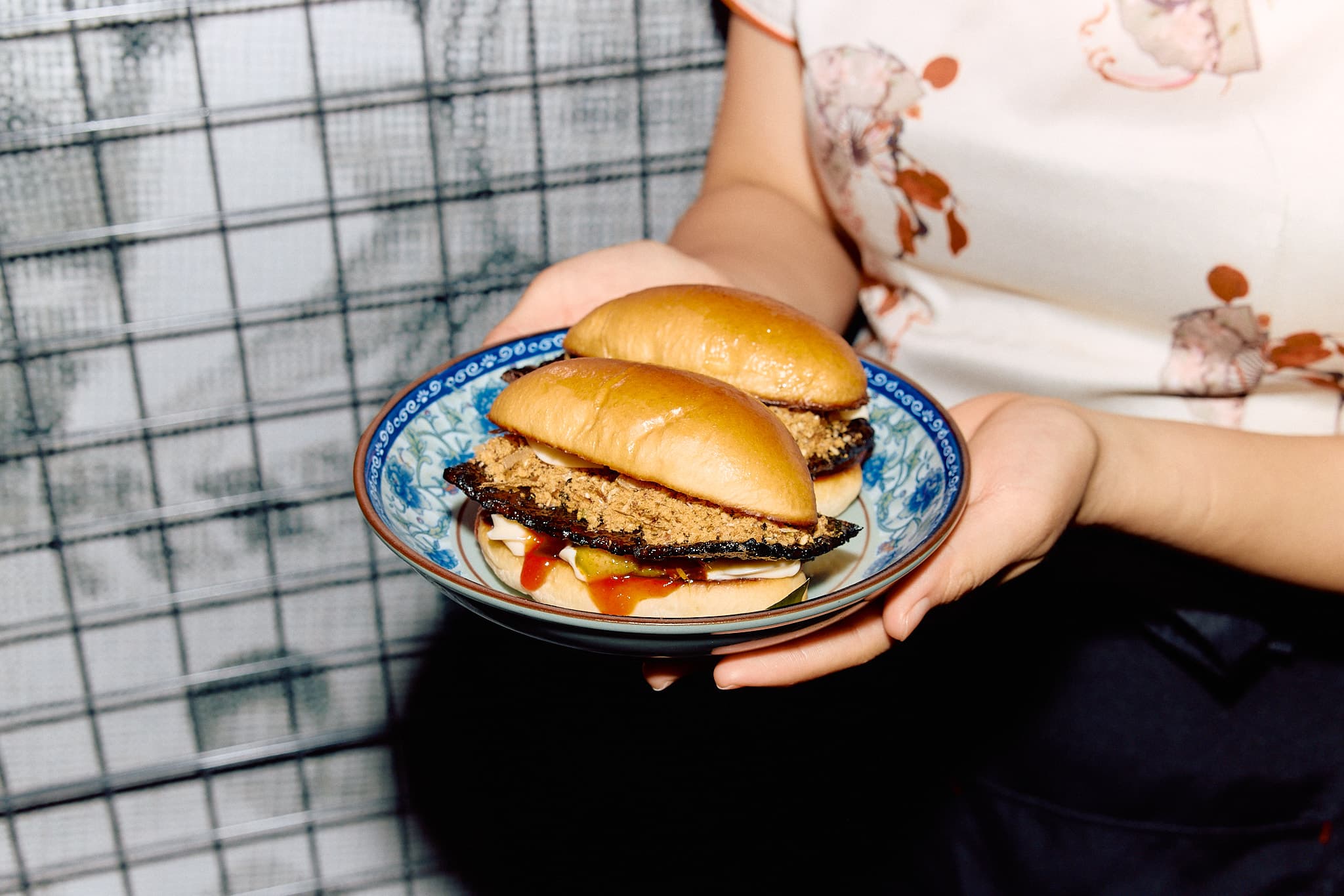 Char Siu Pork Jerky and Nori Pork Floss Slider Special