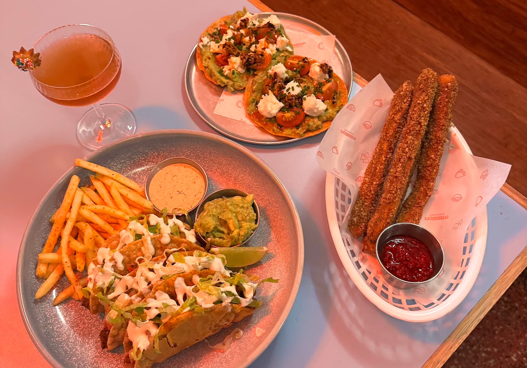 Aussie Nostalgia Meets Mexico Menu