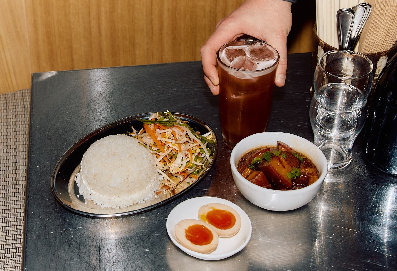 Braised Pork Belly Lunch Set Special