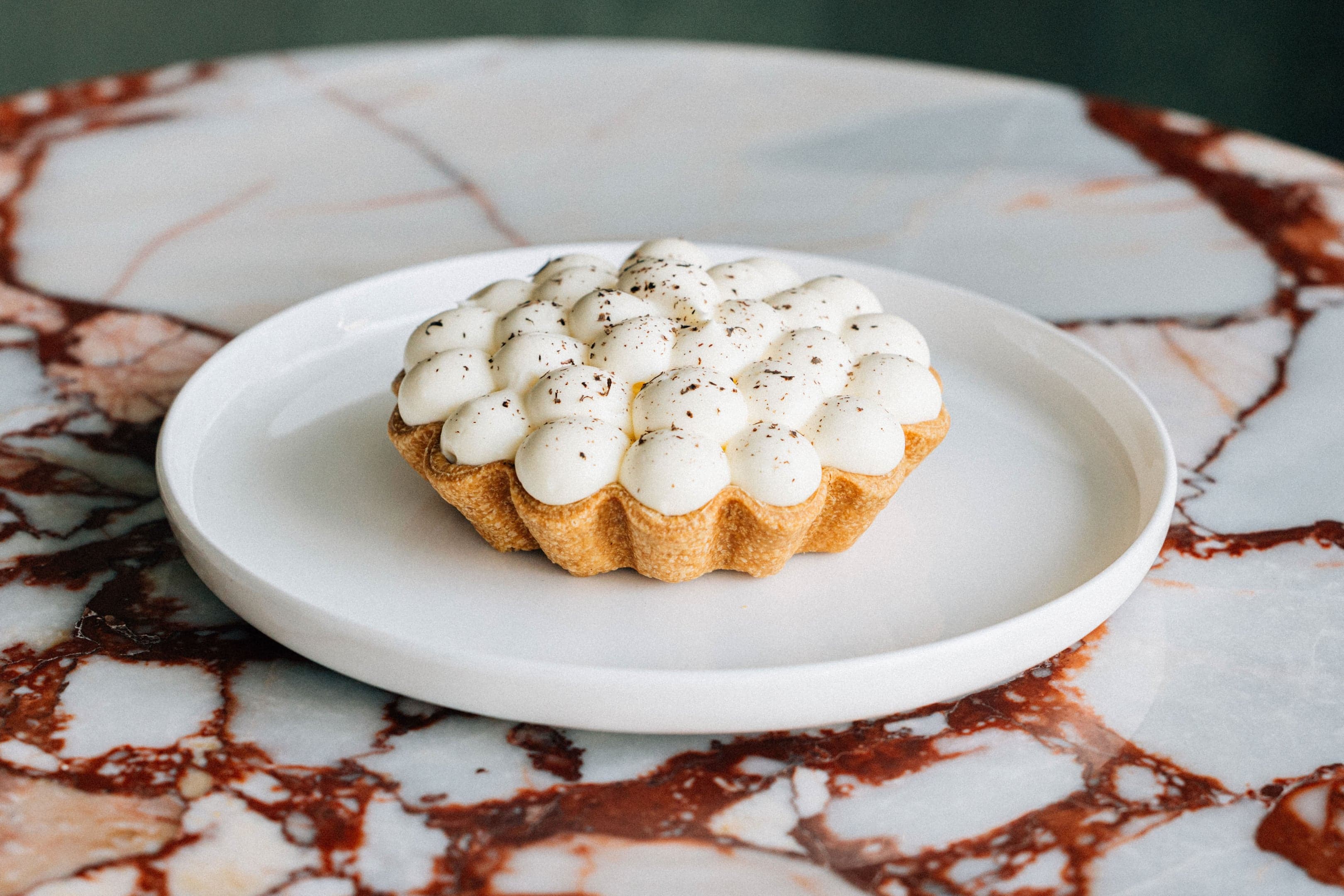 Baked Vanilla-Custard Tart Special